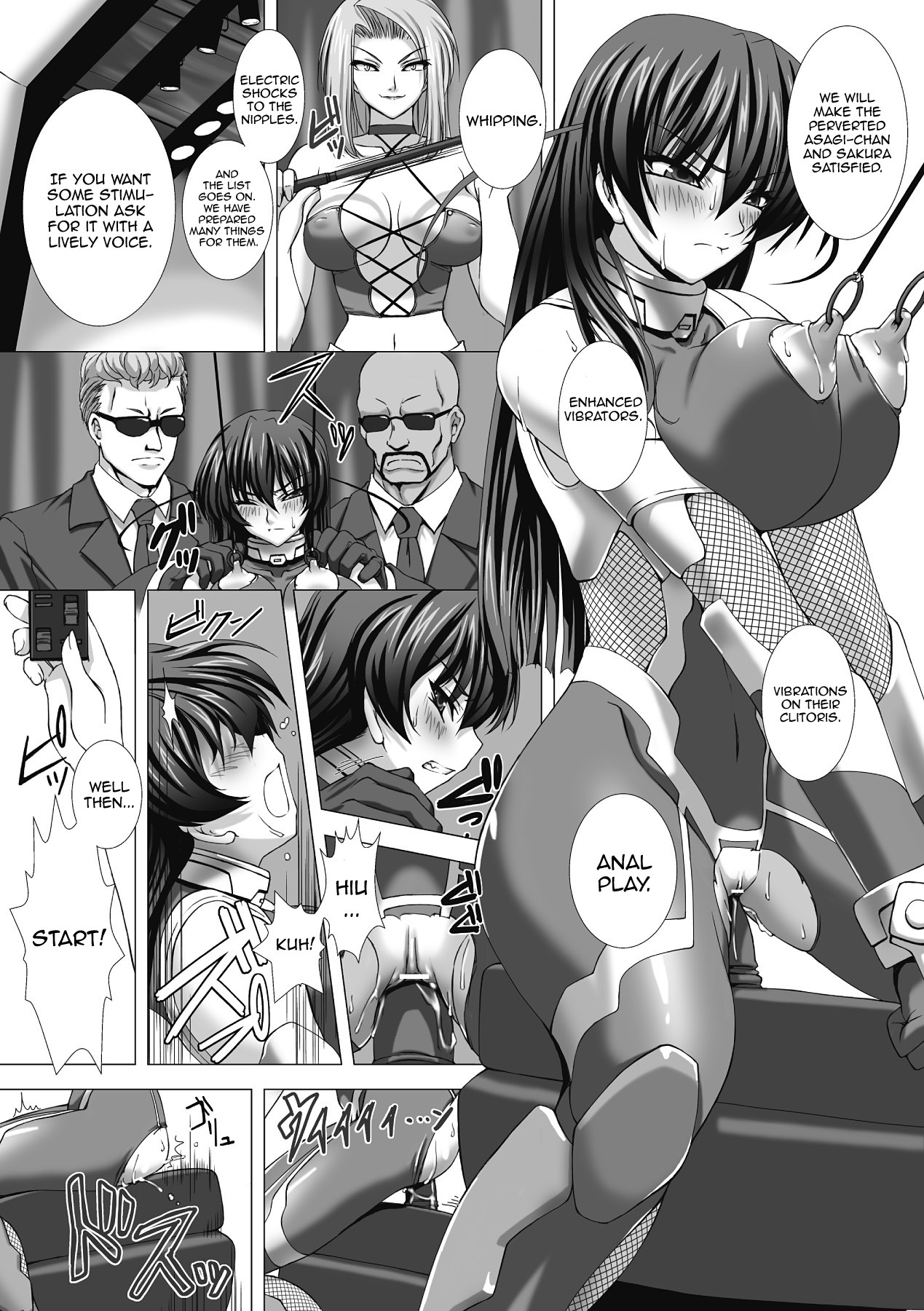 Hentai Manga Comic-Anti-demon Ninja Asagi Embarrassing Dark Game-Read-81